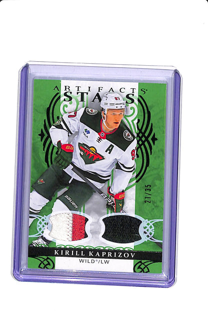 2026-27 UPPER DECK ARTIFACTS KIRILL KAPRIZOV STARS PATCH /25 #141
