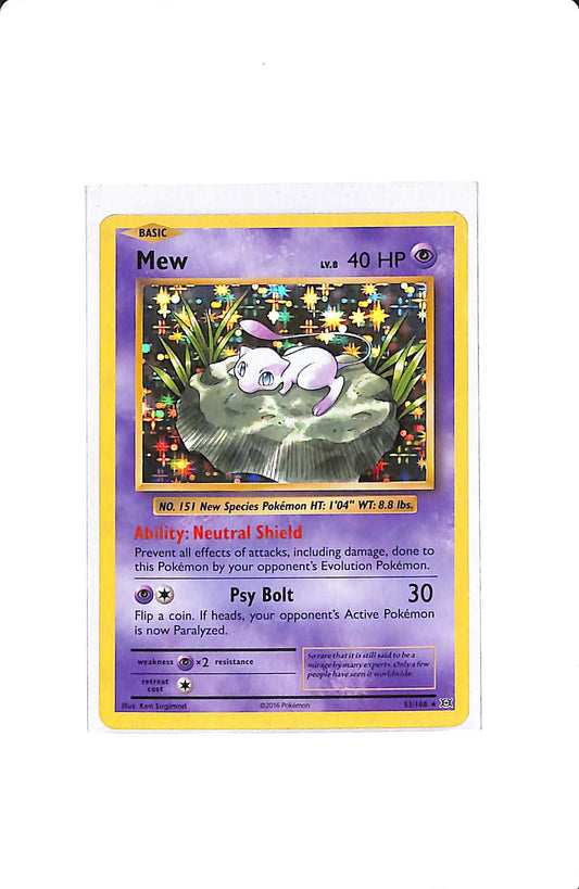 MEW HOLOFOIL 53/108
