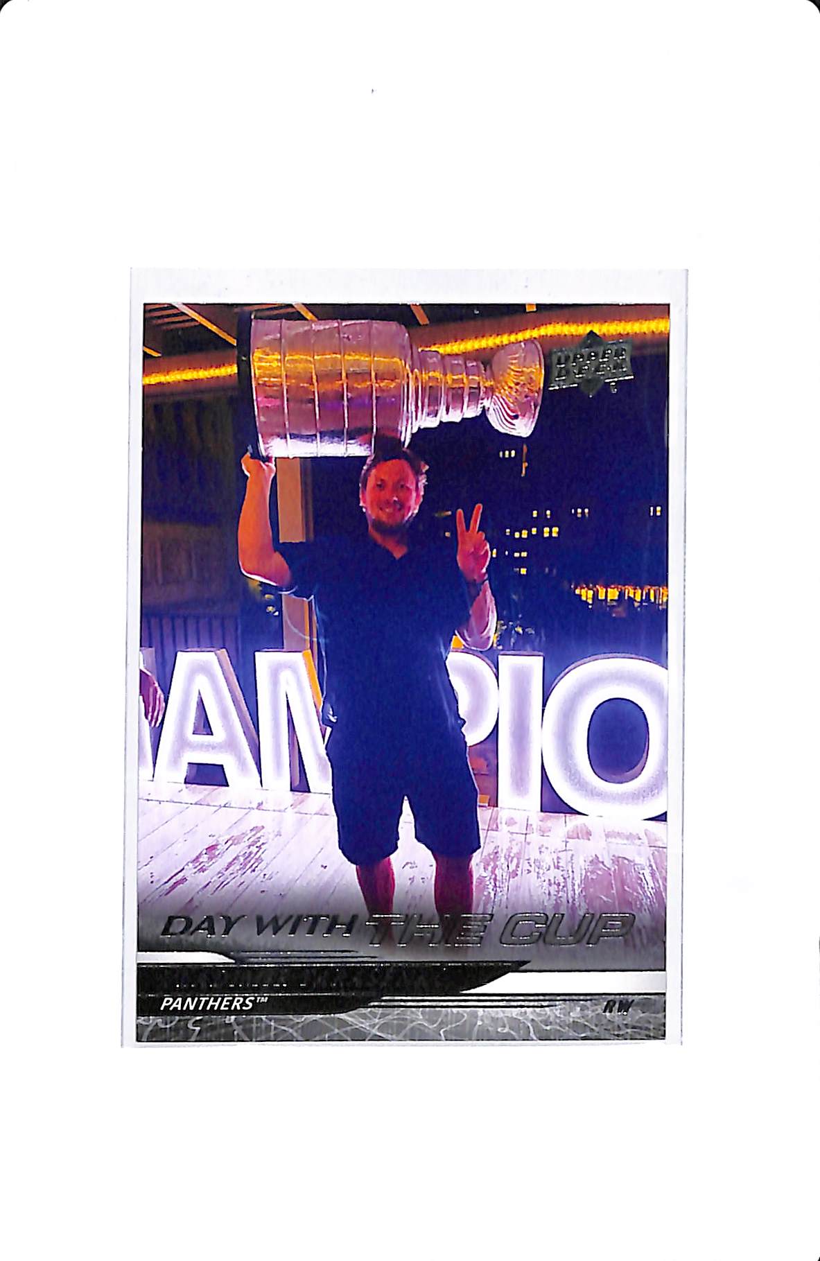 2024-25 UPPER DECK SERIES 2 VLADIMIR TARASENKO DAY WITH THE CUP SSP