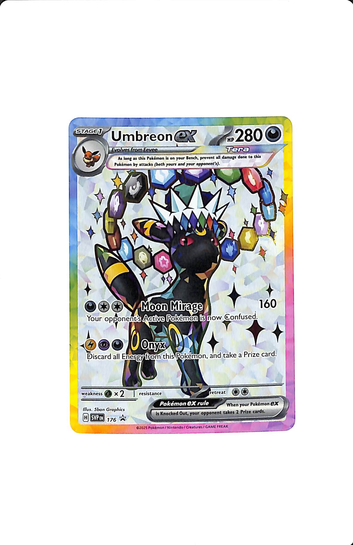 UMBREON EX 176 PROMO