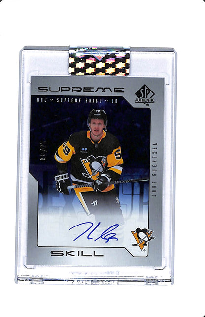 2023-24 UPPER DECK CLEAR CUT SUPREME SKILL JAKE GUENTZEL AUTO 08/25