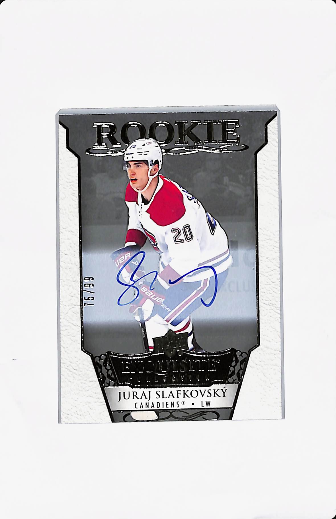 2022-23 EXQUISITE JURAJ SLAFKOVSKY ROOKIE AUTO /99
