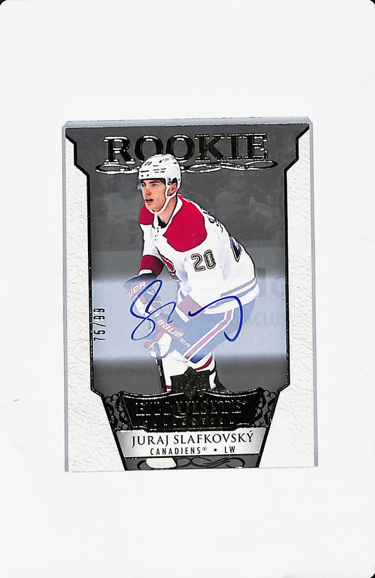 2022-23 EXQUISITE JURAJ SLAFKOVSKY ROOKIE AUTO /99