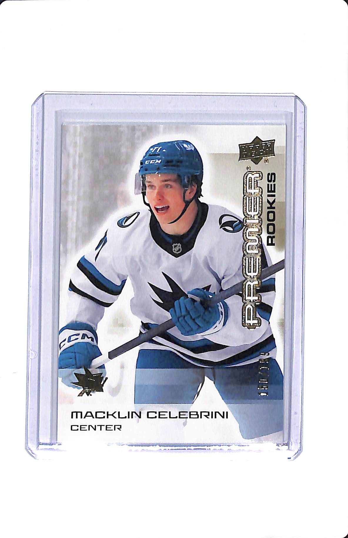 2024-25 UPPER DECK PREMIER ROOKIES GOLD MACKLIN CELEBRINI 150/199