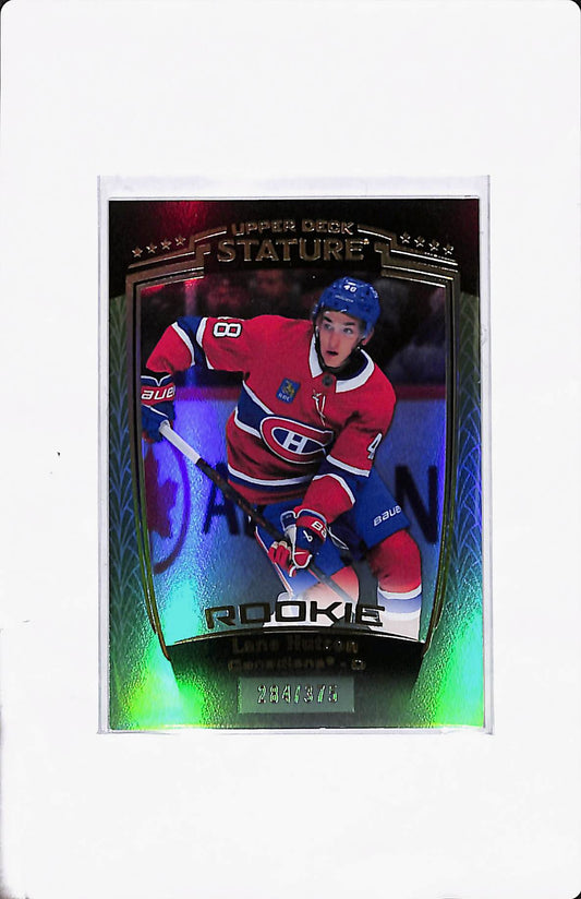 2024-25 STATURE LANE HUTSON ROOKIE GREEN /375