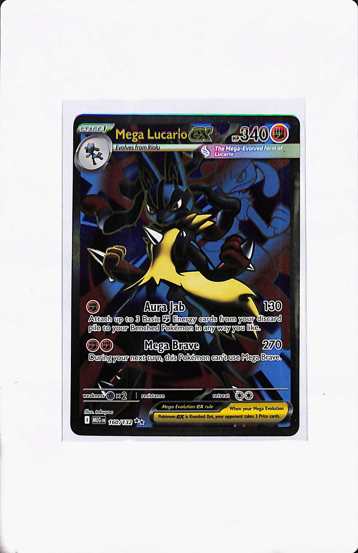 MEGA LUCARIO EX 160/132