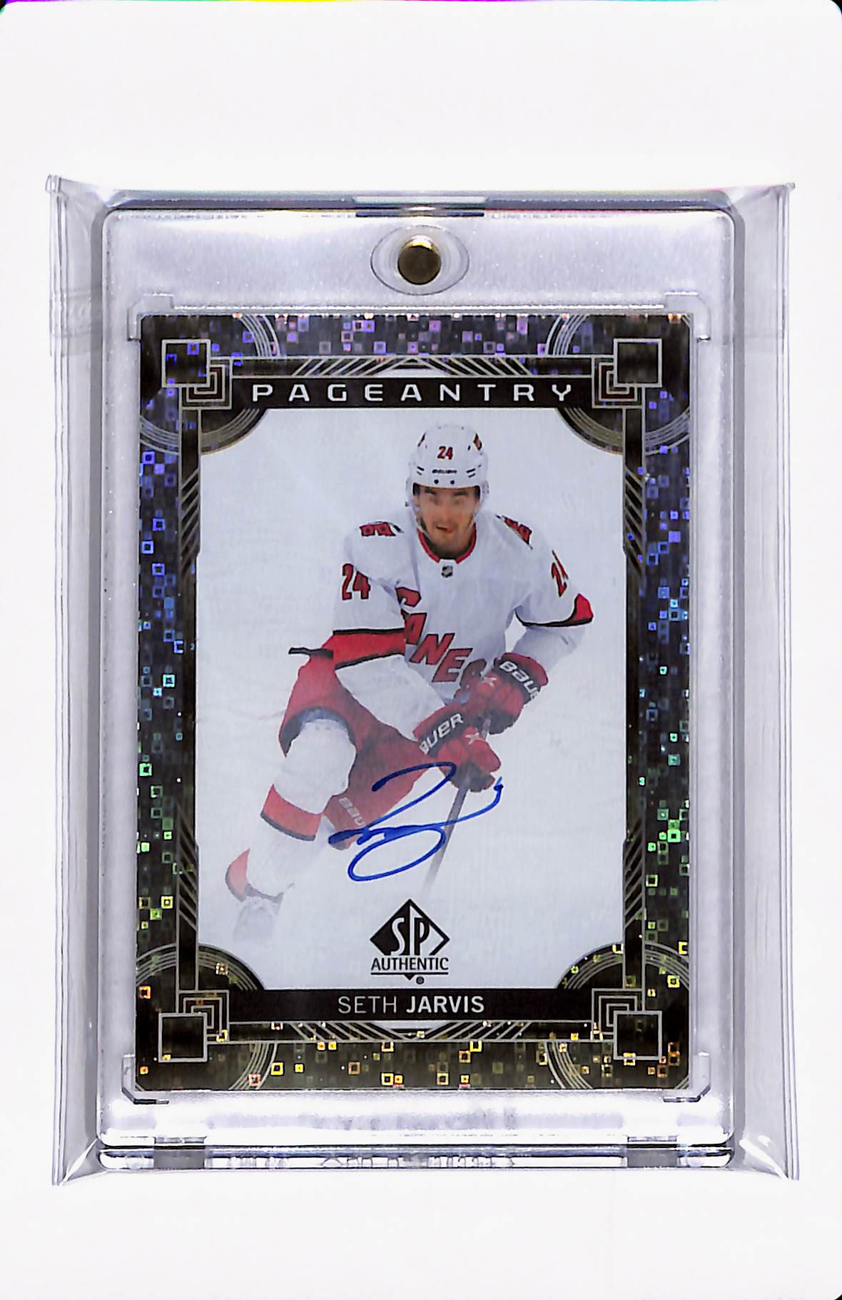 2024-25 SP AUTHENTIC SETH JARVIS PAGEANTRY AUTO