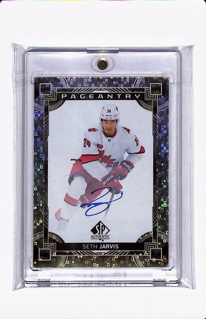 2024-25 SP AUTHENTIC SETH JARVIS PAGEANTRY AUTO