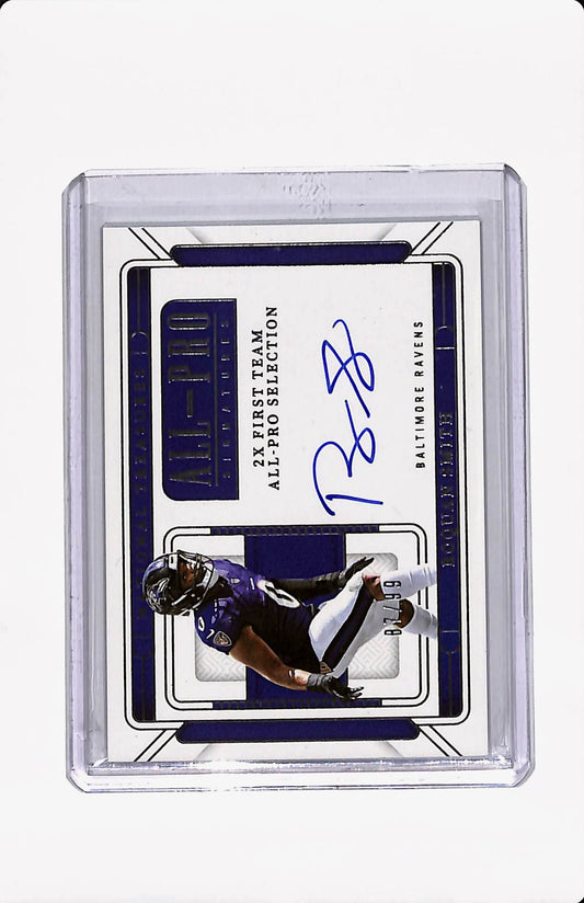 2024 NATIONAL TREASURES ROQUAN SMITH ALL PRO SIGNATURES /99