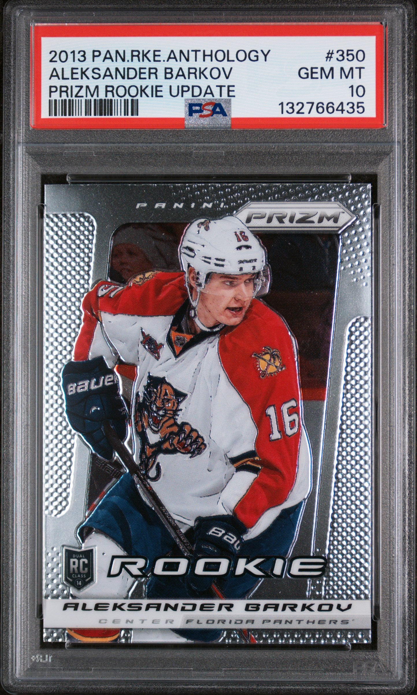 2013 PANINI ANTHOLOGY ALEKSANDER BARKOV PRIZM ROOKIE UPDATE PSA 10