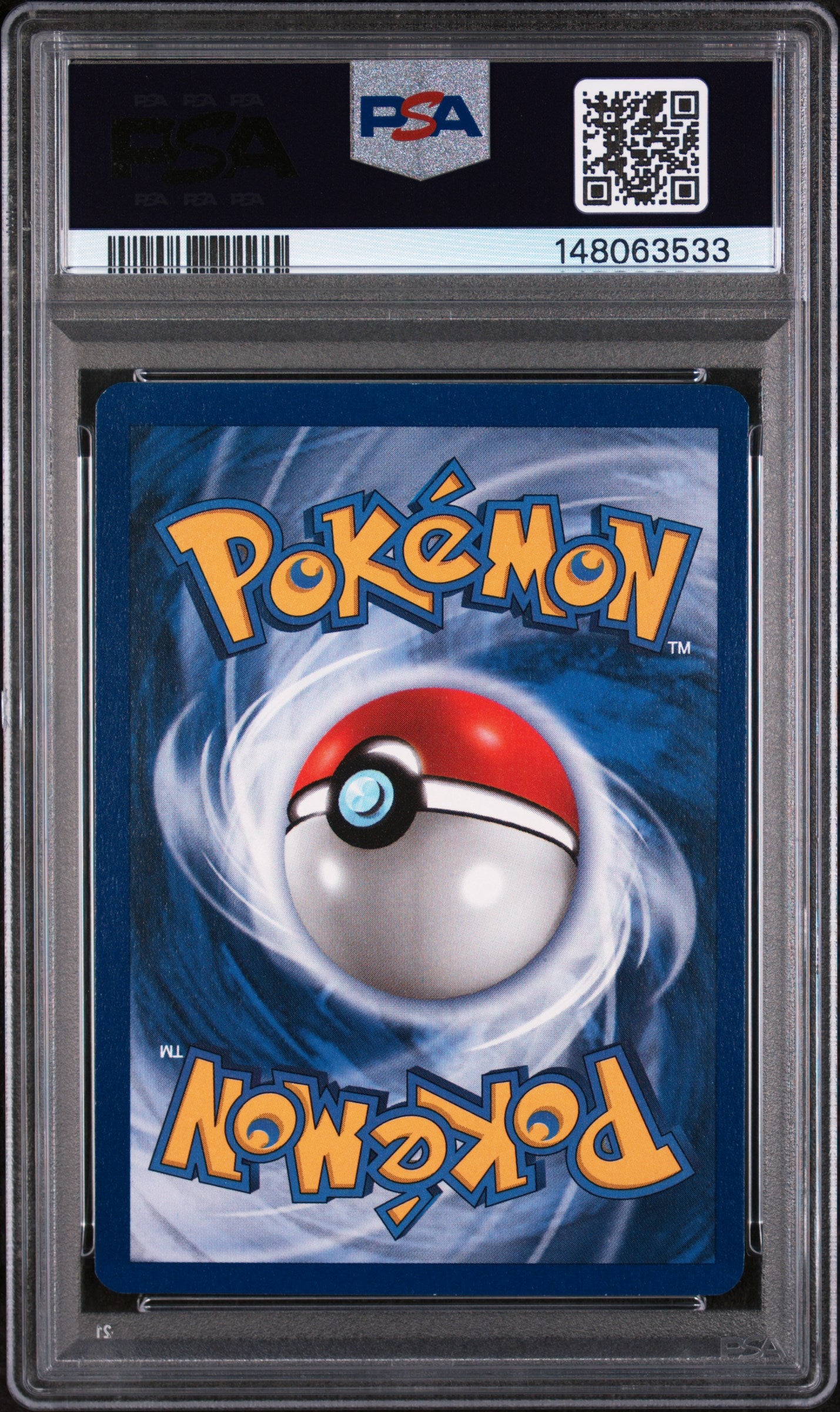 1999 POKEMON FOSSIL #5 GENGAR HOLO PSA 8