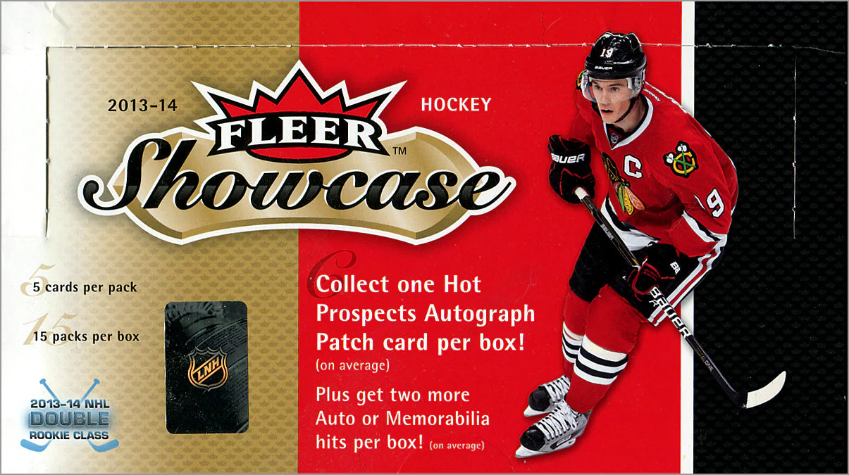 2013-14 Fleer Showcase Hockey Hobby Box