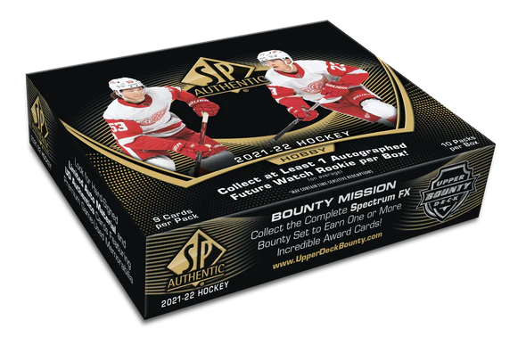 2021/22 Upper Deck SP Authentic Hockey Hobby Box