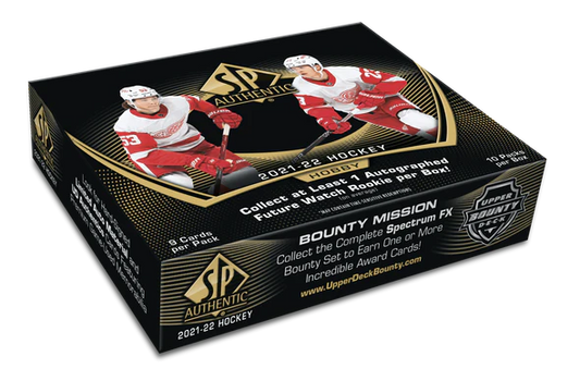 2021/22 Upper Deck SP Authentic Hockey Hobby Box