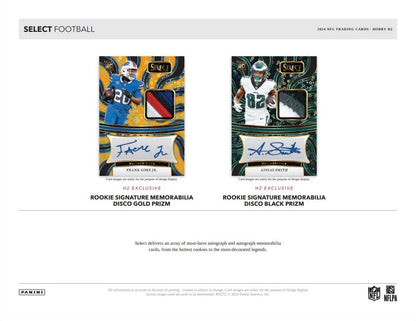 2024 Panini Select Football H2 Box
