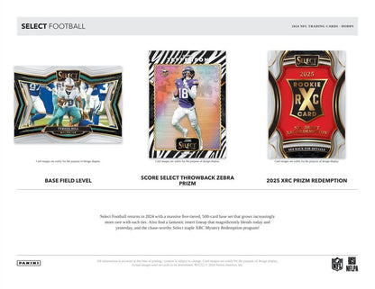2024 Panini Select Football Hobby Box