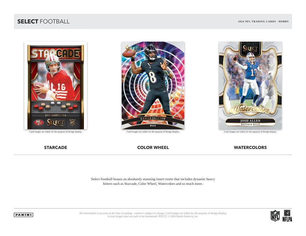 2024 Panini Select Football Hobby Box