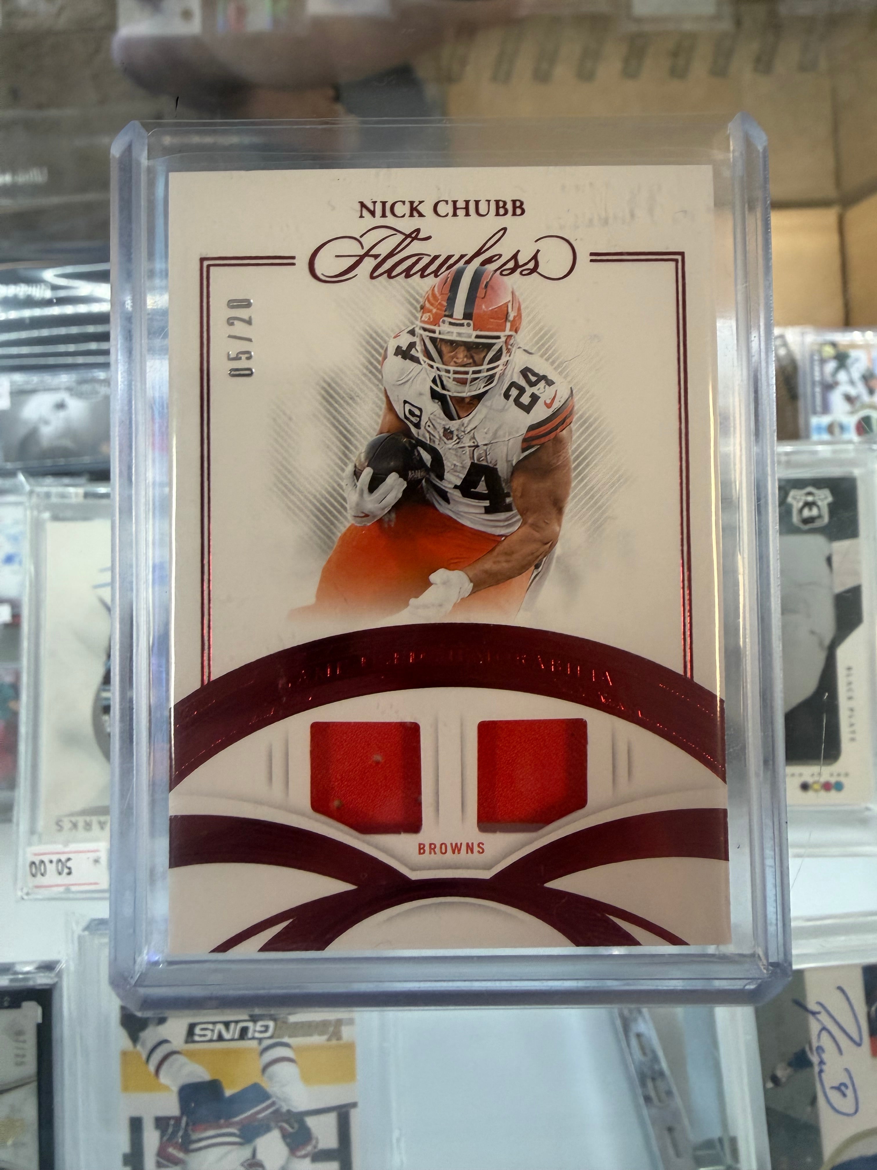 Flawless Nick Chubb Patch /20