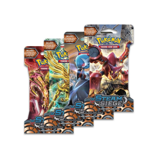 XY-Steam Siege Sleeved Booster Pack (10 Cards)