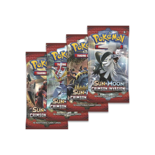 Sun & Moon-Crimson Invasion Booster Pack (10 Cards)