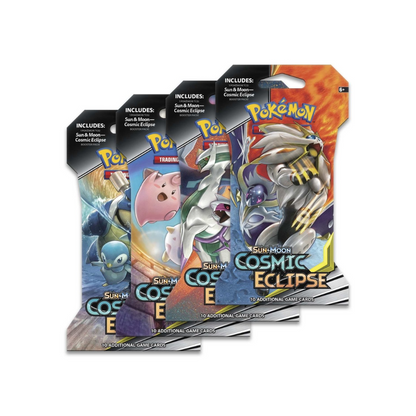 Sun & Moon-Cosmic Eclipse Sleeved Booster Pack (10 Cards)