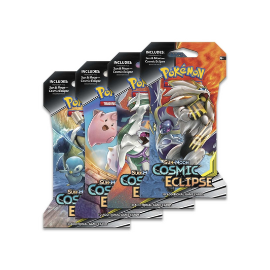Sun & Moon-Cosmic Eclipse Sleeved Booster Pack (10 Cards)