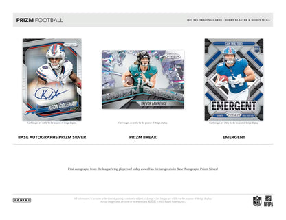 2025 Panini Prizm Football Hobby Mega Box