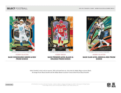 2025 Panini Select Football 6-Pack Hobby Blaster Box