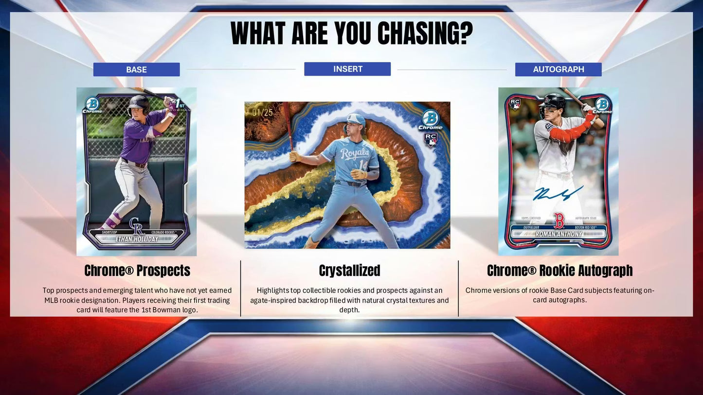 2026 Topps Bowman Baseball Value Box