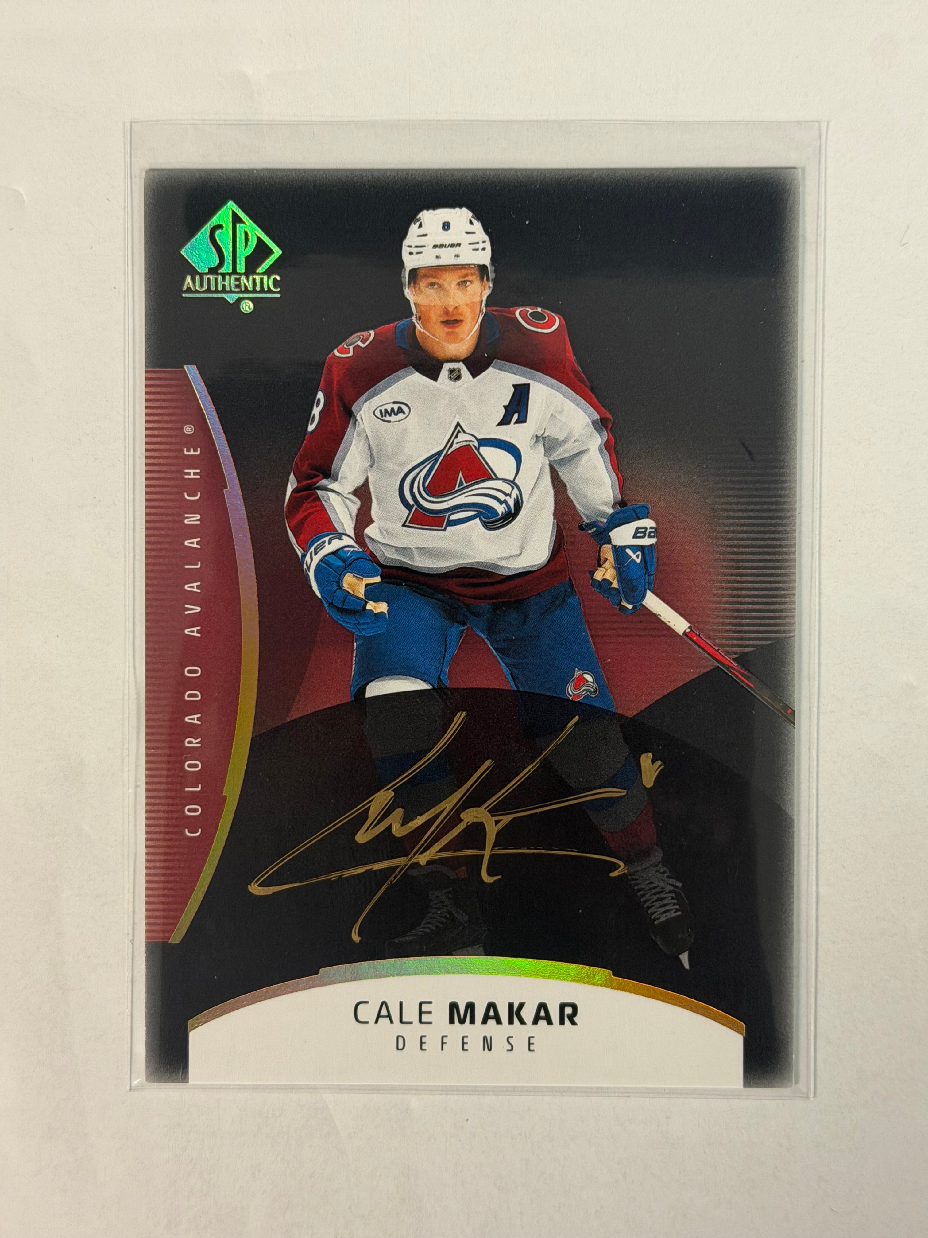 2025-26 UPPER DECK CALE MAKAR MYSTERY BLACK AUTO #11