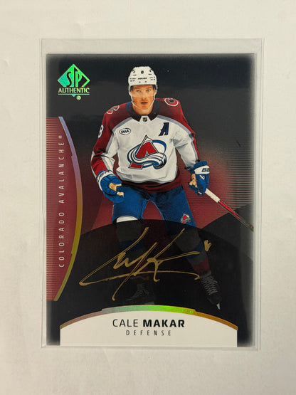 2025-26 UPPER DECK CALE MAKAR MYSTERY BLACK AUTO #11