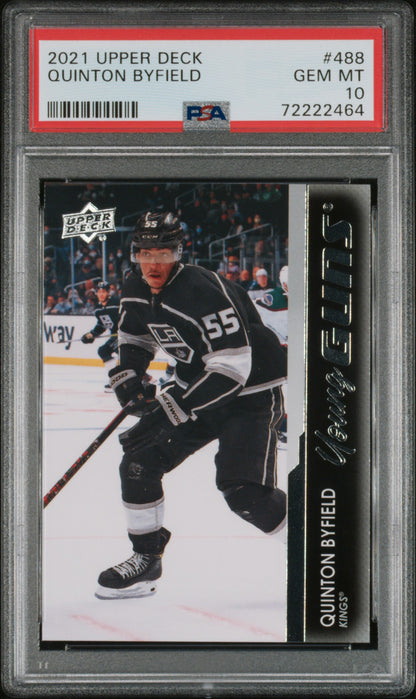 2023 UPPER DECK SERIES 2 QUINTON BYFIELD YOUNG GUNS PSA 10