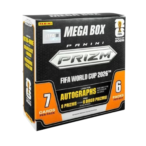 2026 Panini Soccer Prizm World Cup Mega Box