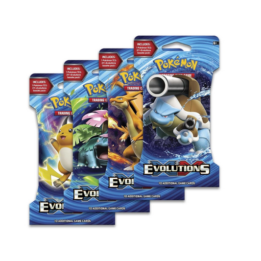 XY-Evolutions Sleeved Booster Pack (10 cards)