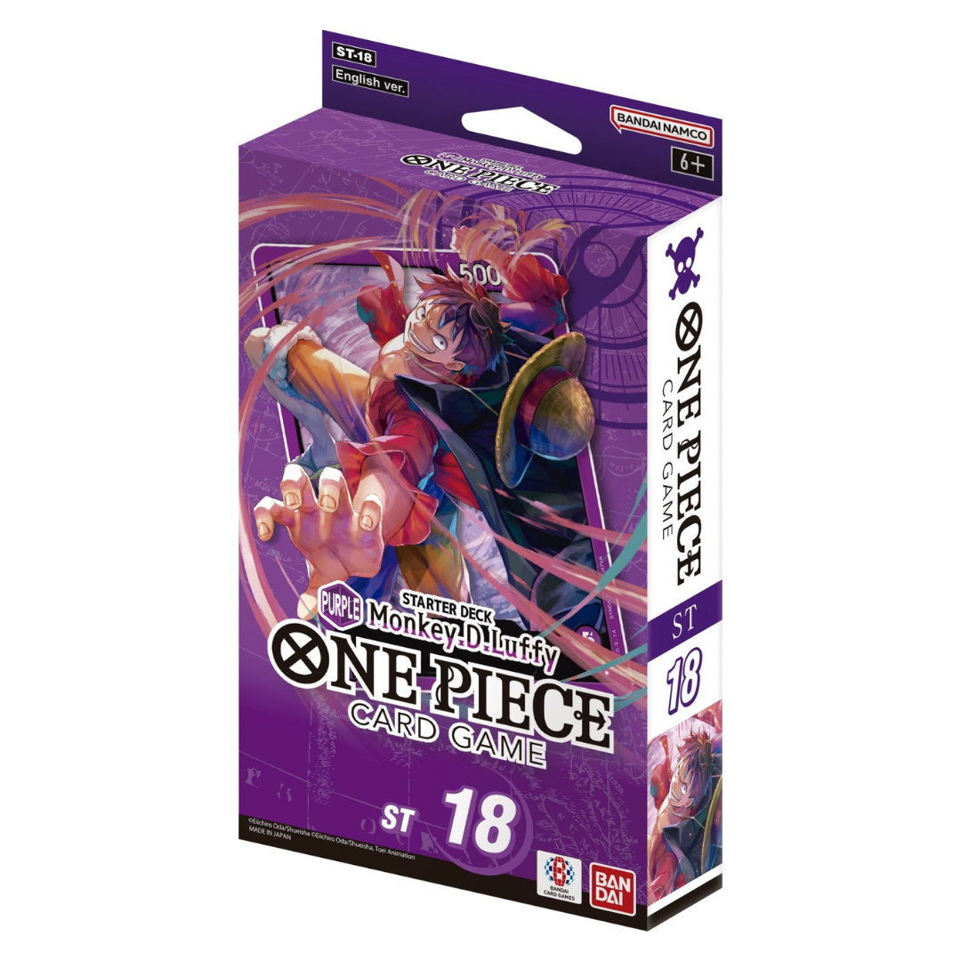 One Piece Card Game - Starter Deck 18: PURPLE Monkey.D.Luffy