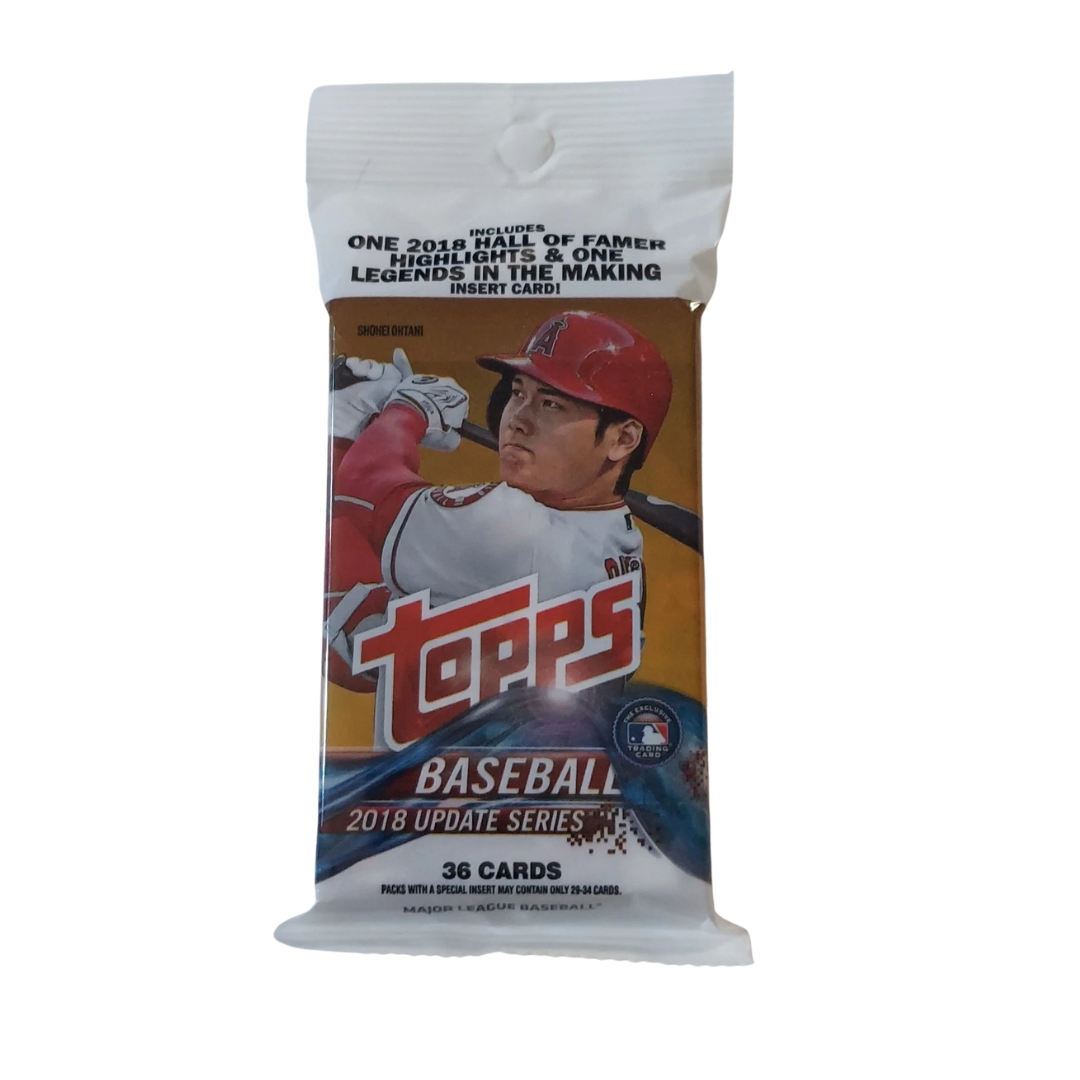 2018 Topps Update Series Baseball Fat Pack