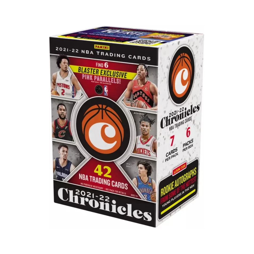 2021-22 Panini Chronicles Basketball Blaster Box