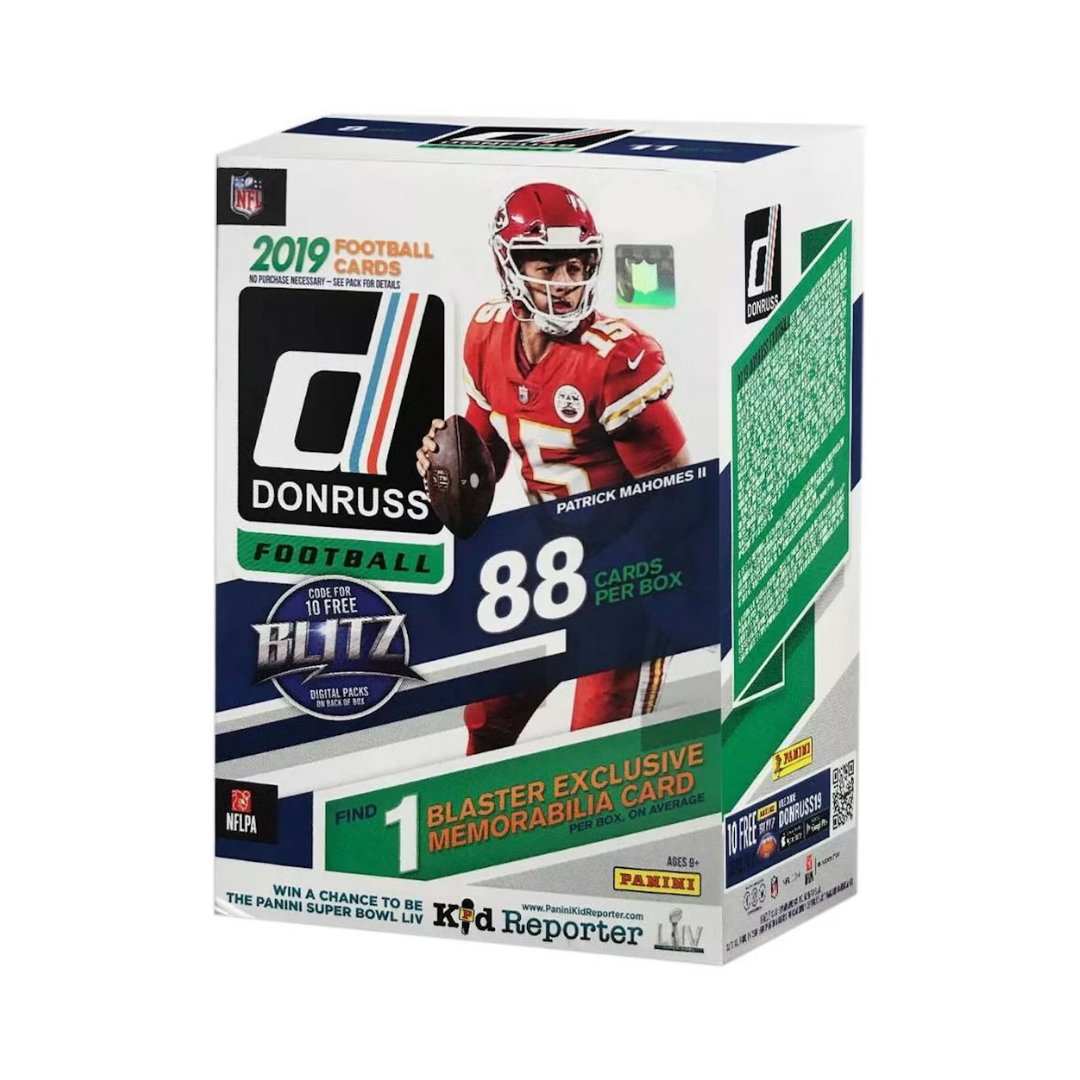 2019 Panini Donruss Football Blaster Box