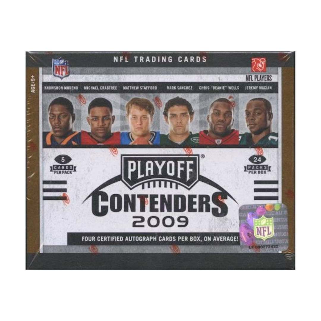 2009 Playoff Contenders Football Hobby Box