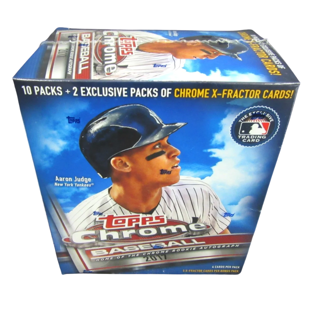 2017 Topps Chrome Baseball Mega Box