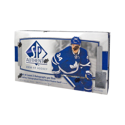 2016-17 Upper Deck SP Authentic Hockey Hobby Box