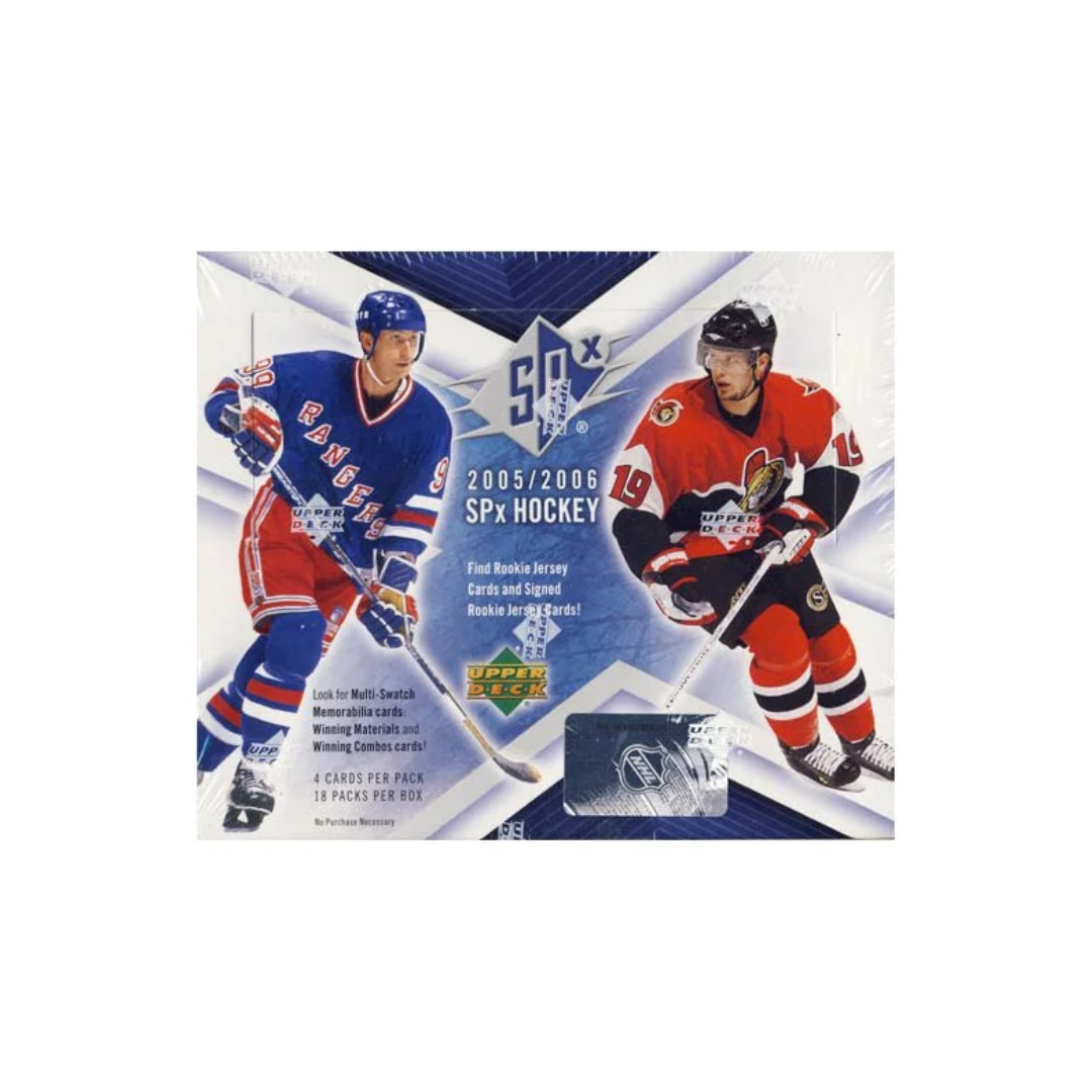 2005-06 Upper Deck SPx Hockey Hobby Box