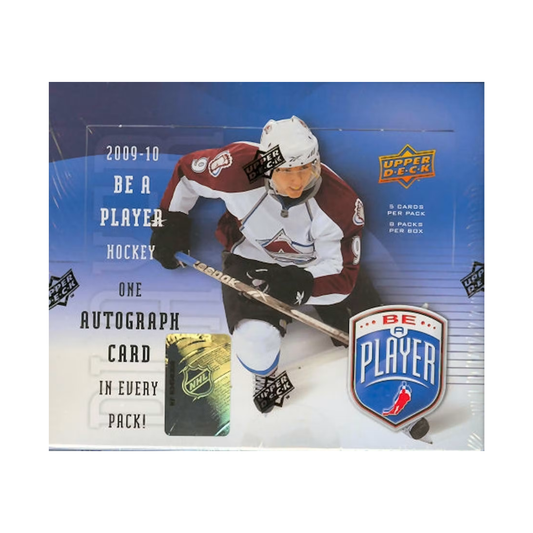2009-10 Upper Deck Be A Player Signature Hockey Hobby Box