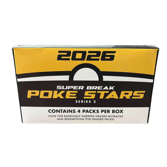 2026 Super Break Poke Stars Series 2 - Pokemon