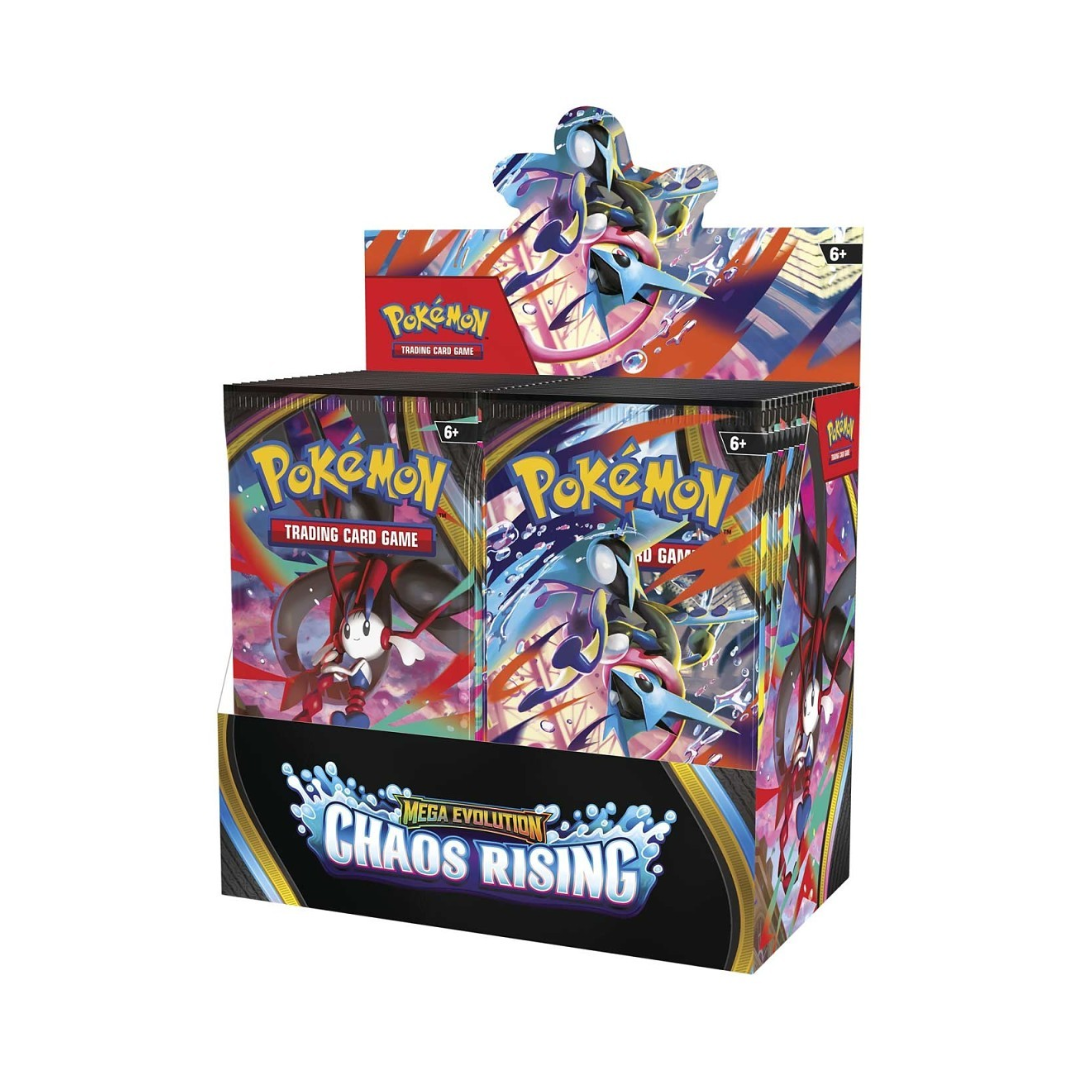 Pokémon TCG: Mega Evolution - Chaos Rising Booster Display Box (36 Packs)