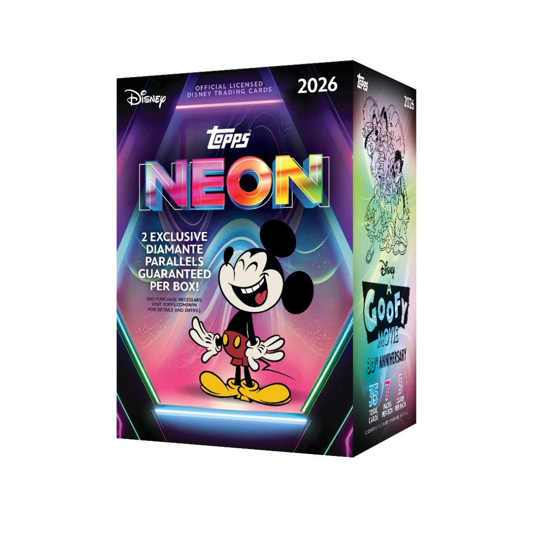 2026 Topps Disney Neon Value Box