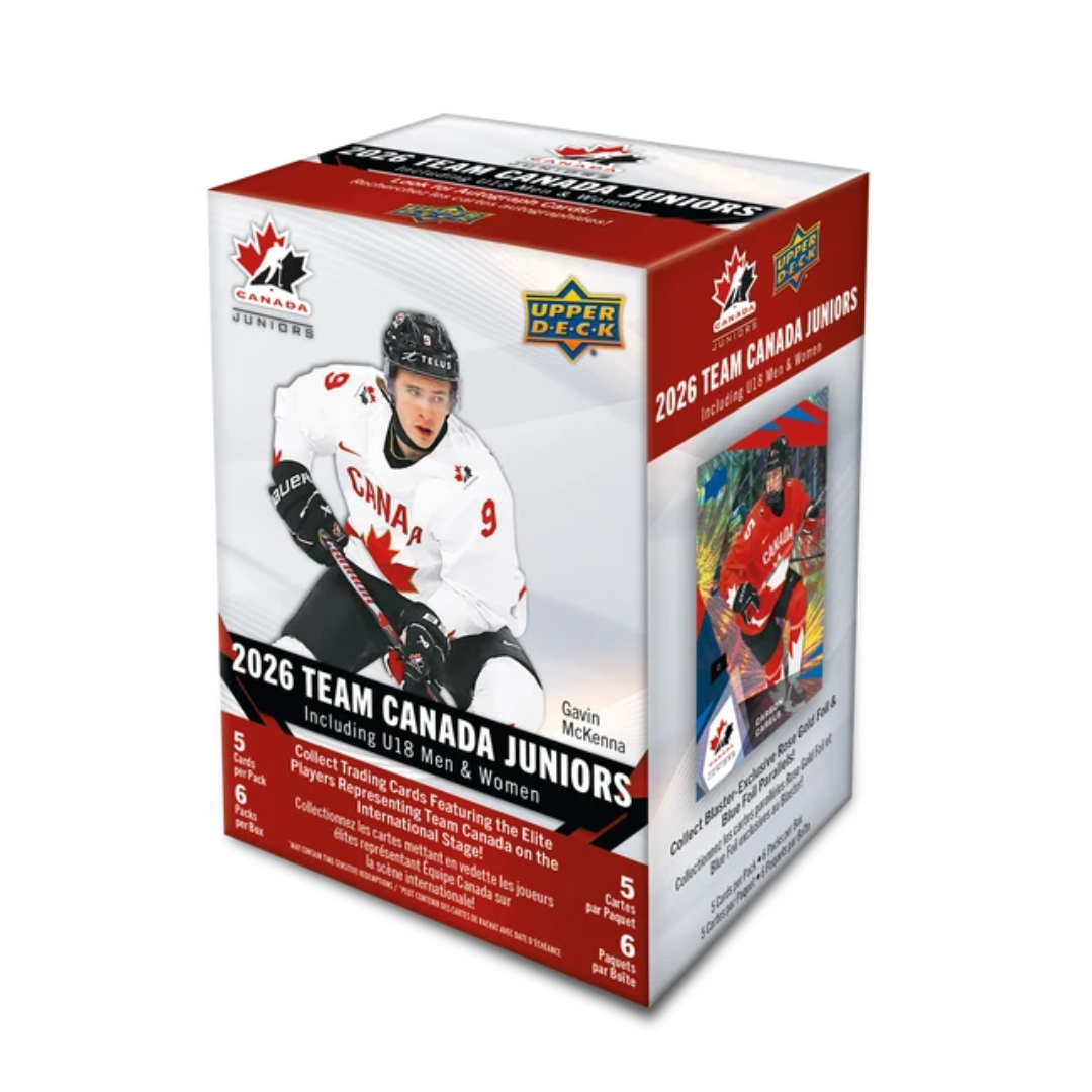 2026 Upper Deck Team Canada Juniors Hockey Blaster