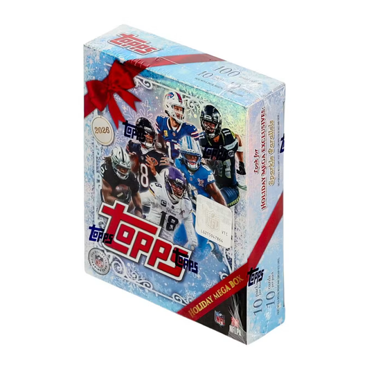 2026 Topps Holiday Football Mega Box