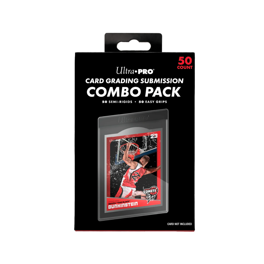 Grading Card Submission Combo Pack - Semi-Rigids & Easy Pull Sleeves 50ct