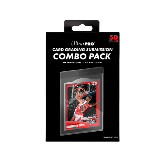 Grading Card Submission Combo Pack - Semi-Rigids & Easy Pull Sleeves 50ct